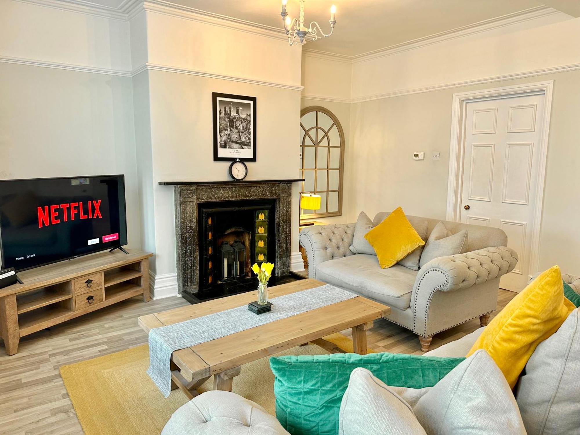 Apartment Gillygate Nest With Free Allocated Parking