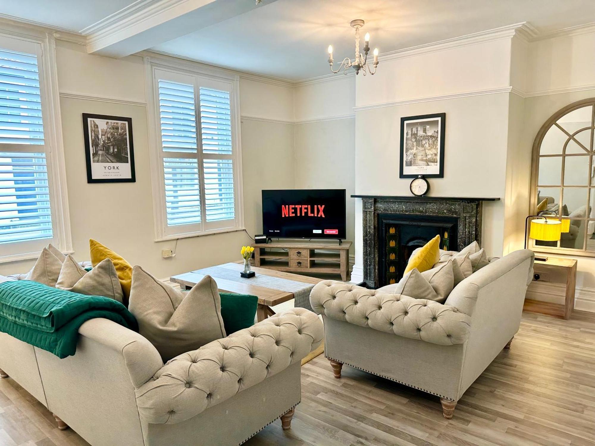 Gillygate Nest With Free Allocated Parking Йорк